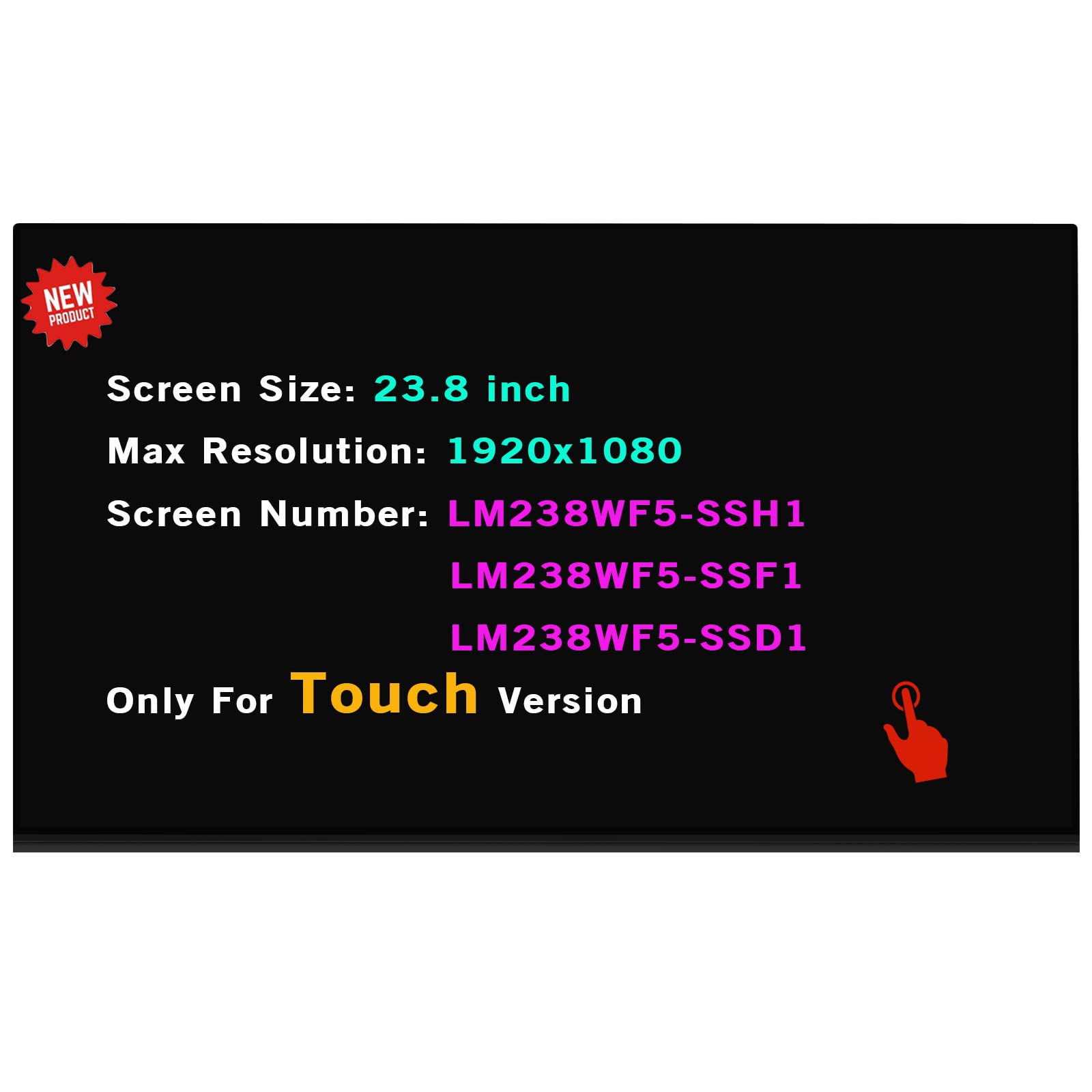 Amazon.com: Screen Replacement for HP 24-K 24-K0034 L17303-274 24